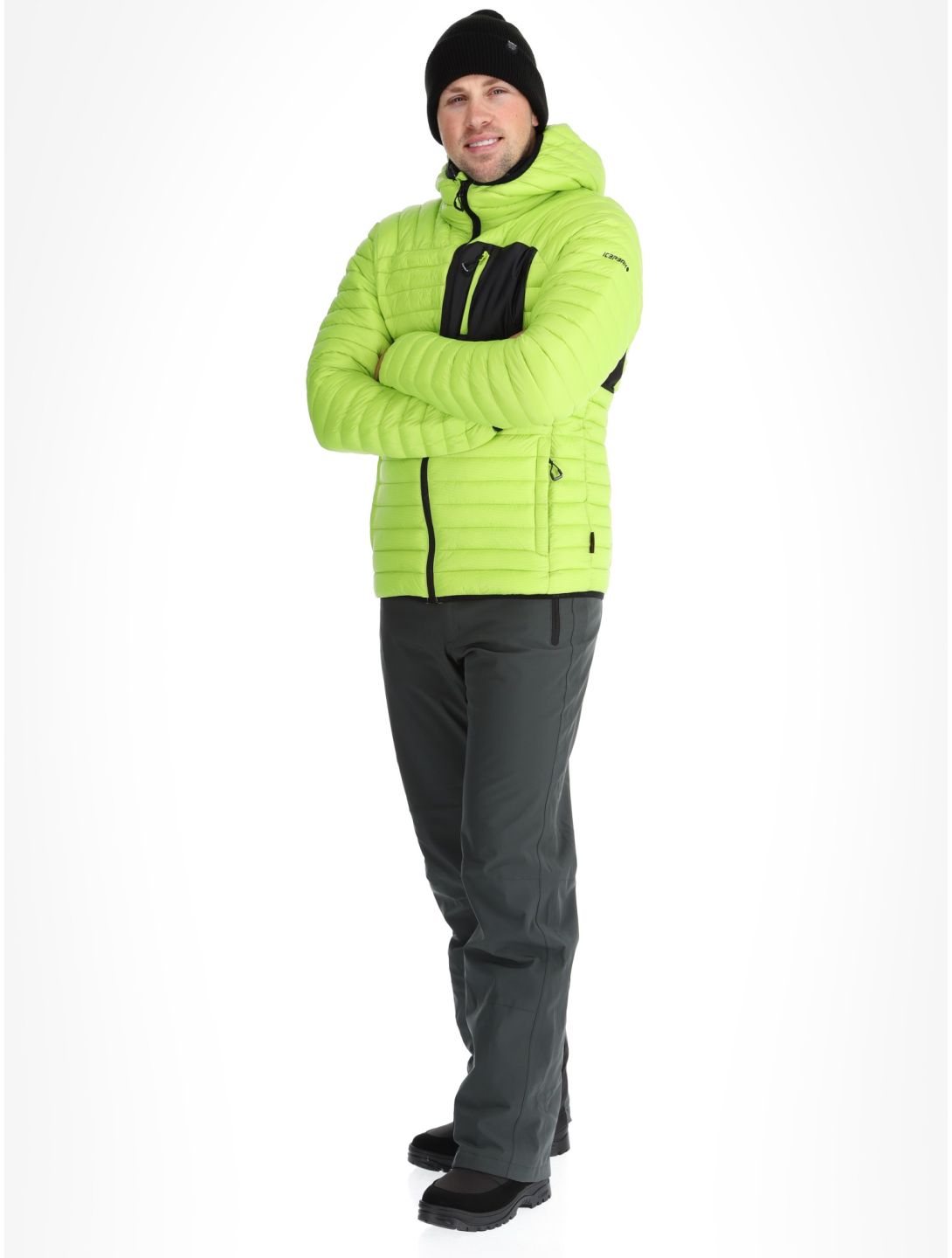 Icepeak, Dillon doudoune hommes Light Green vert 