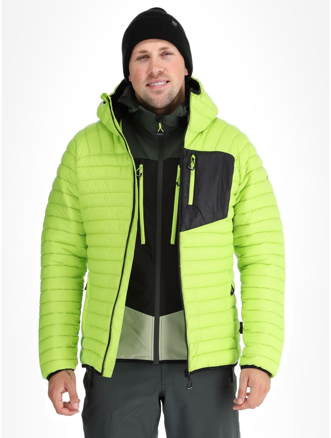 Icepeak, Dillon doudoune hommes Light Green vert 