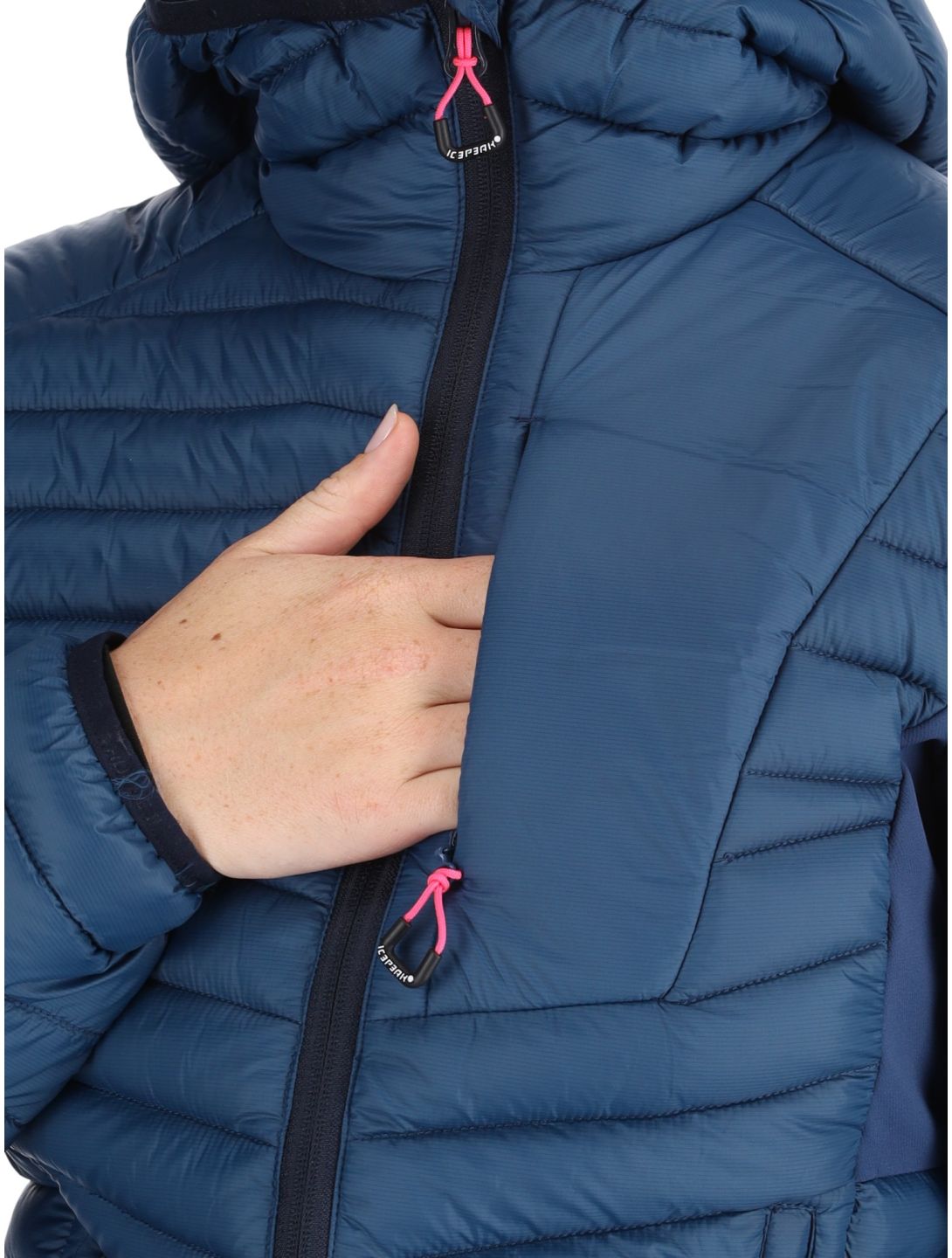 Icepeak, Dix doudoune femmes Navy Blue bleu 