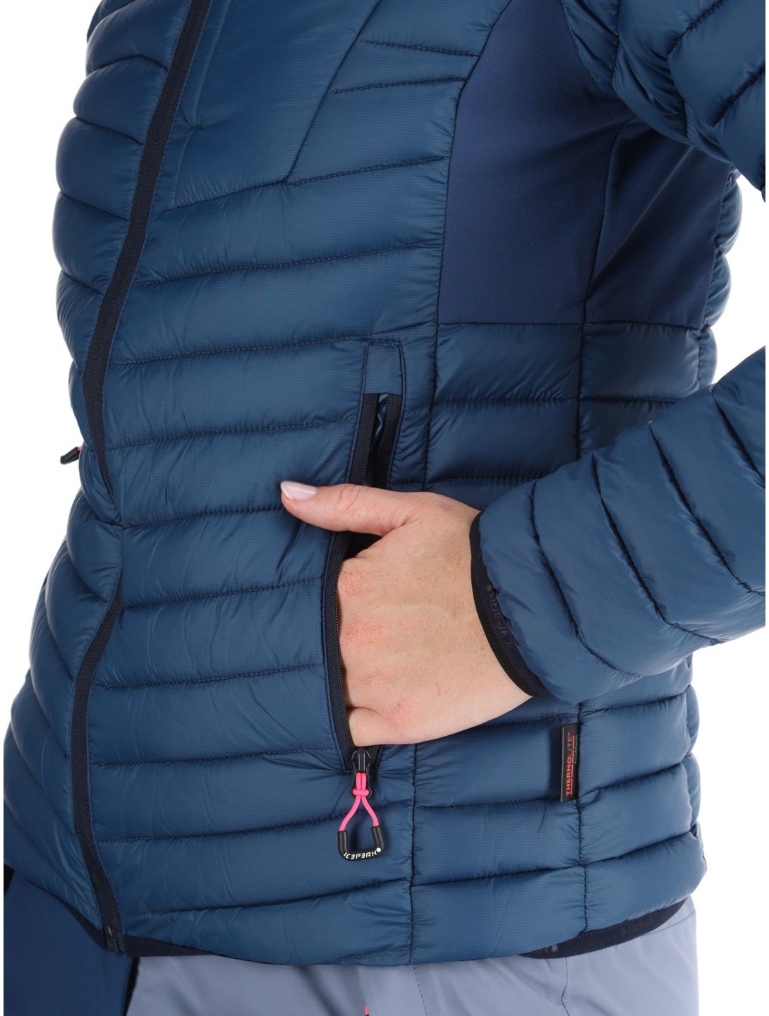 Icepeak, Dix doudoune femmes Navy Blue bleu 