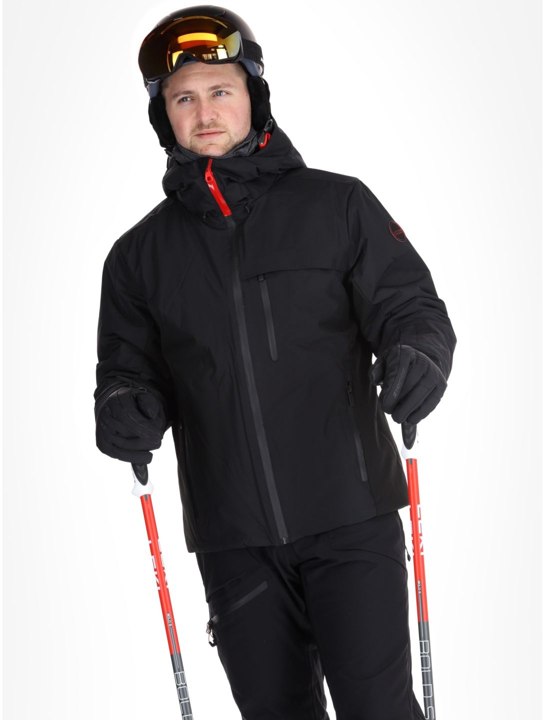 Icepeak, Easton veste de ski hommes Black noir 