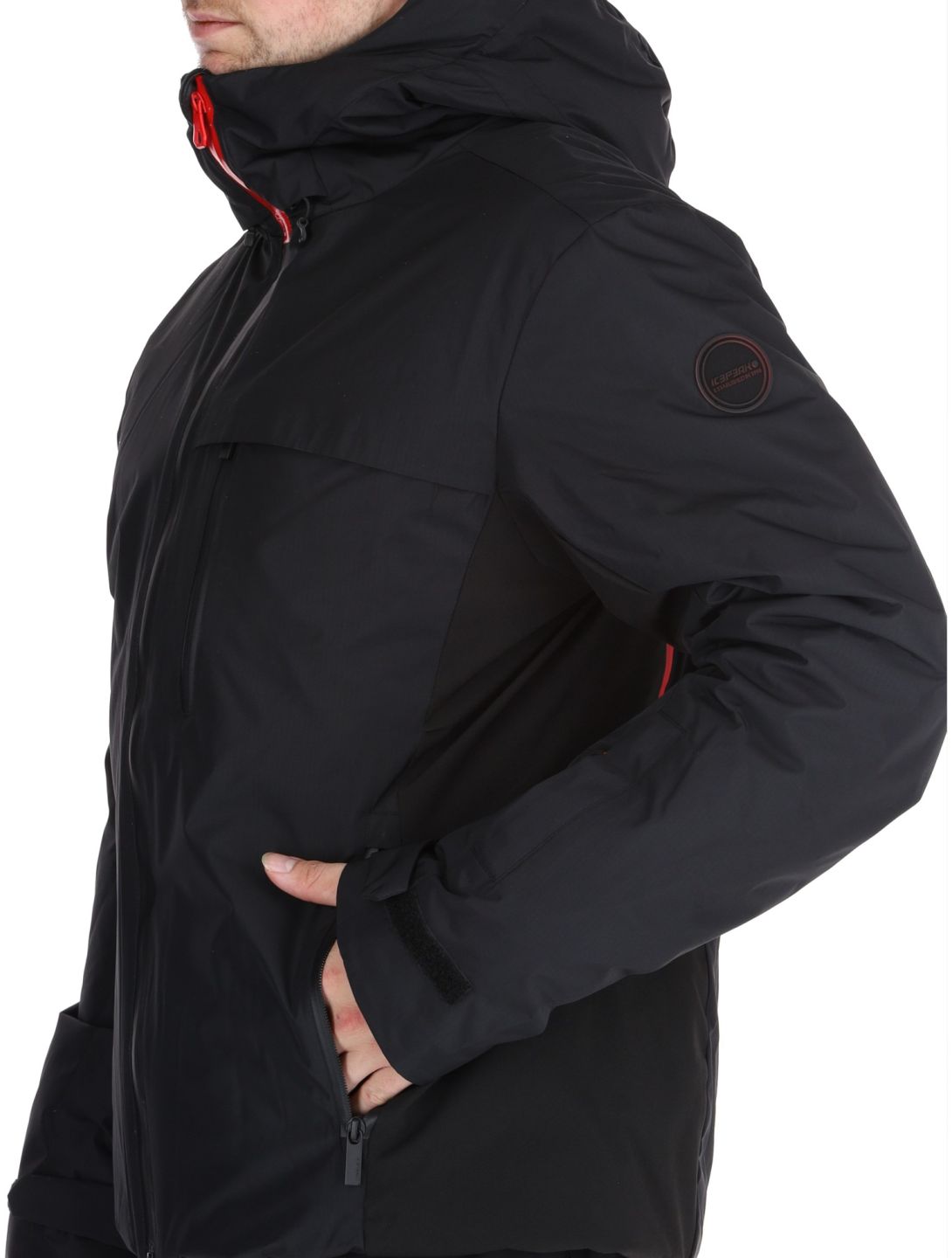 Icepeak, Easton veste de ski hommes Black noir 