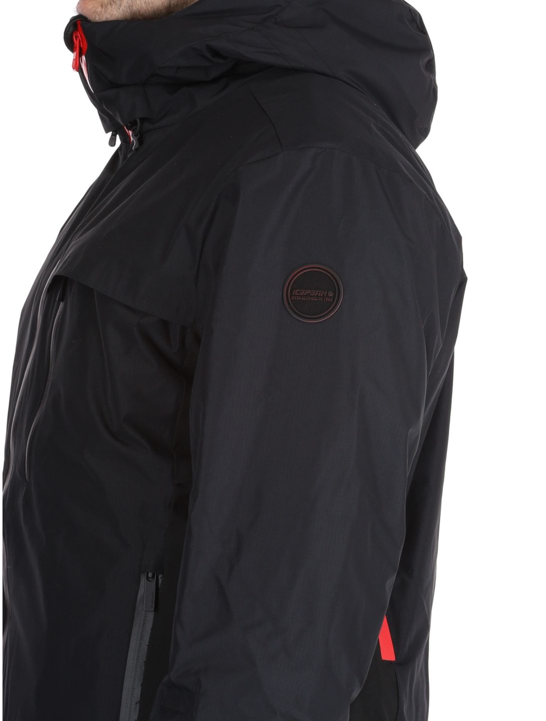 Icepeak, Easton veste de ski hommes Black noir 