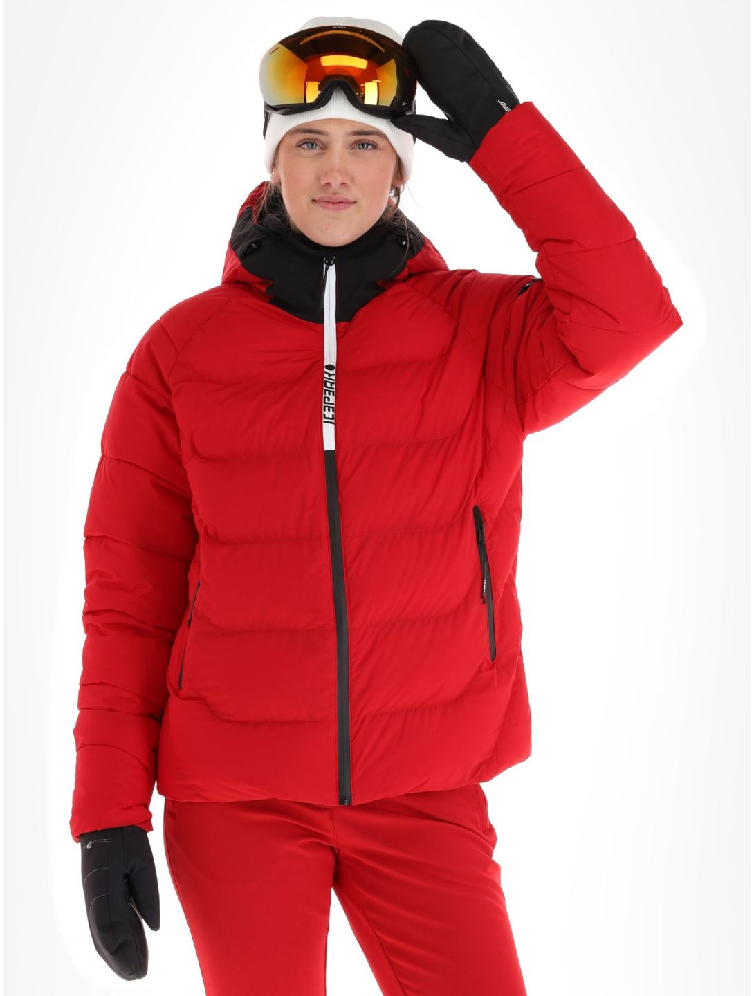 Icepeak, Eastport veste de ski femmes Burgundy bordeaux 