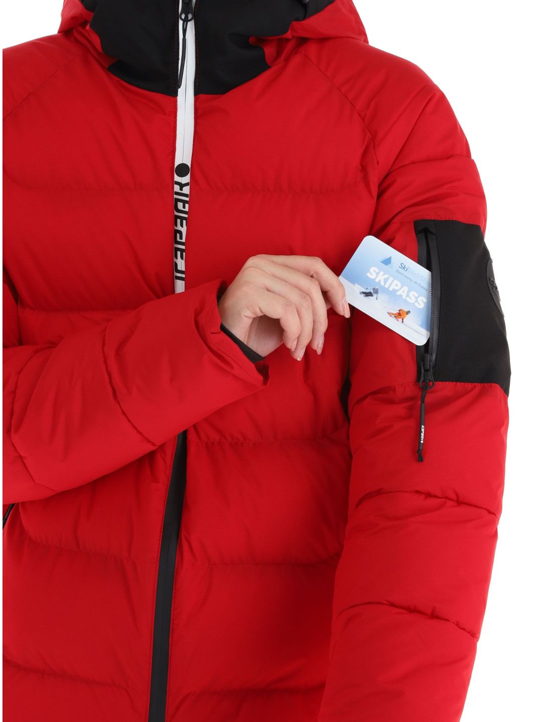 Icepeak, Eastport veste de ski femmes Burgundy bordeaux 