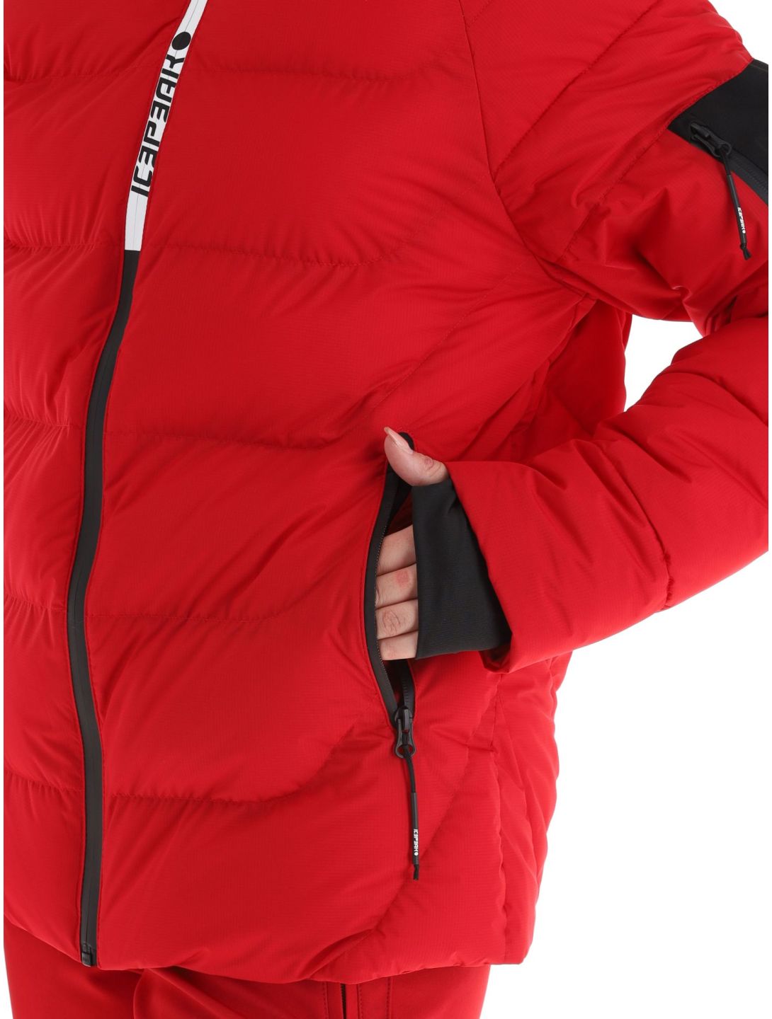 Icepeak, Eastport veste de ski femmes Burgundy bordeaux 