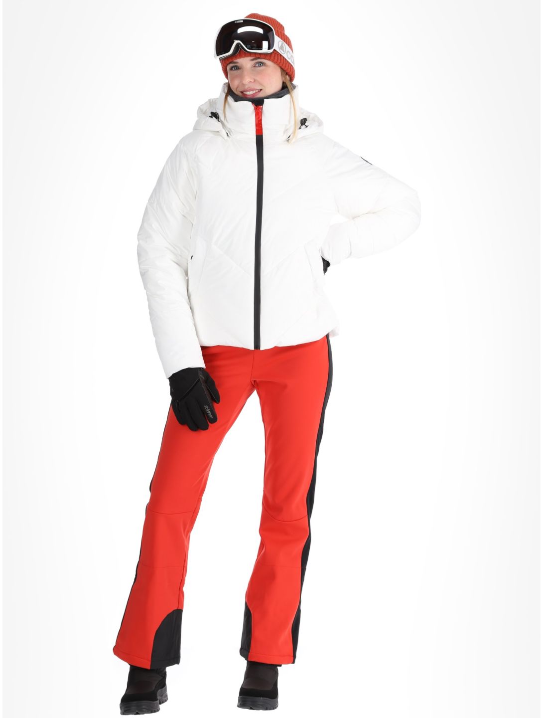 Icepeak, Eastport veste de ski femmes Optic White blanc 