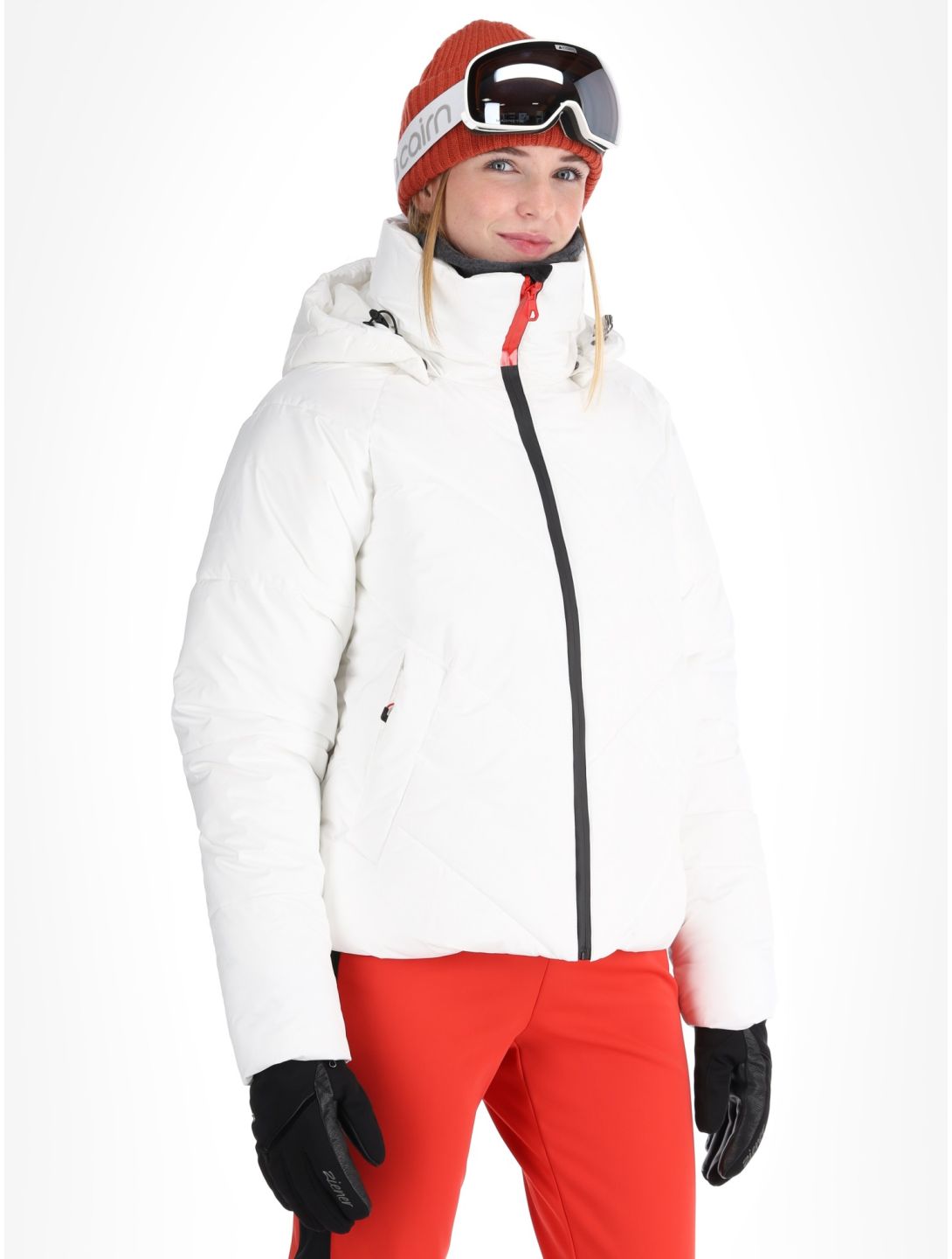 Icepeak, Eastport veste de ski femmes Optic White blanc 