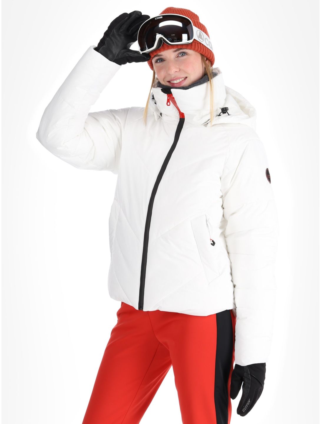 Icepeak, Eastport veste de ski femmes Optic White blanc 