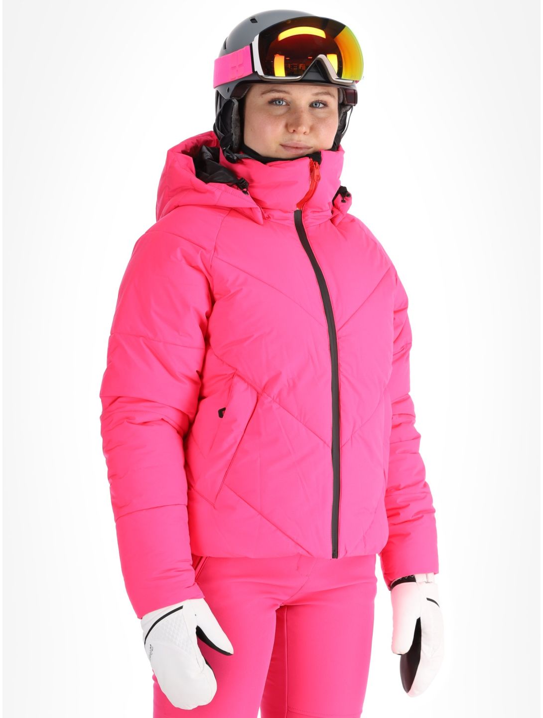 Icepeak, Eastport veste de ski femmes Raspberry rouge 