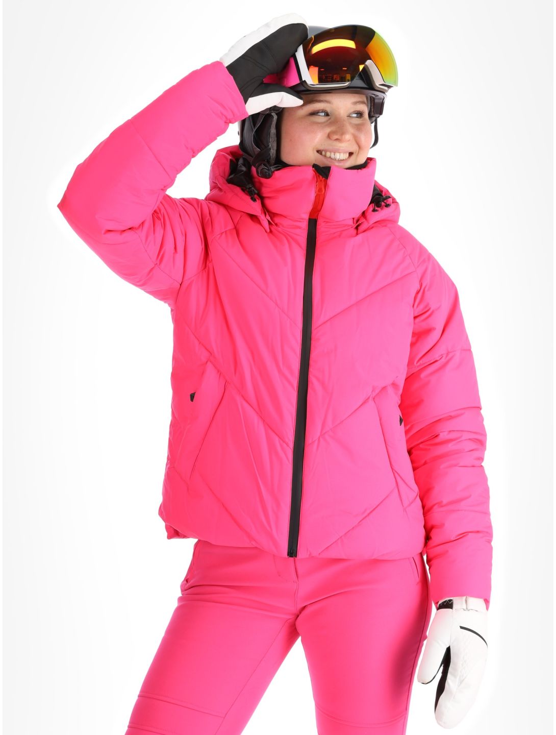 Icepeak, Eastport veste de ski femmes Raspberry rouge 