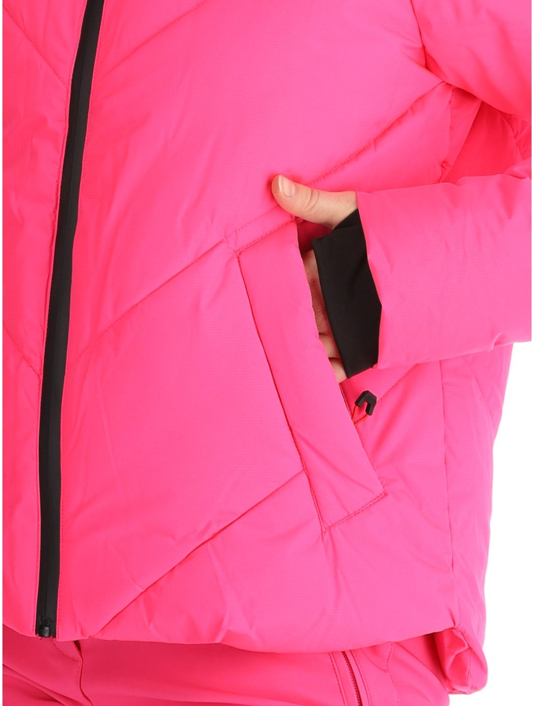 Icepeak, Eastport veste de ski femmes Raspberry rouge 