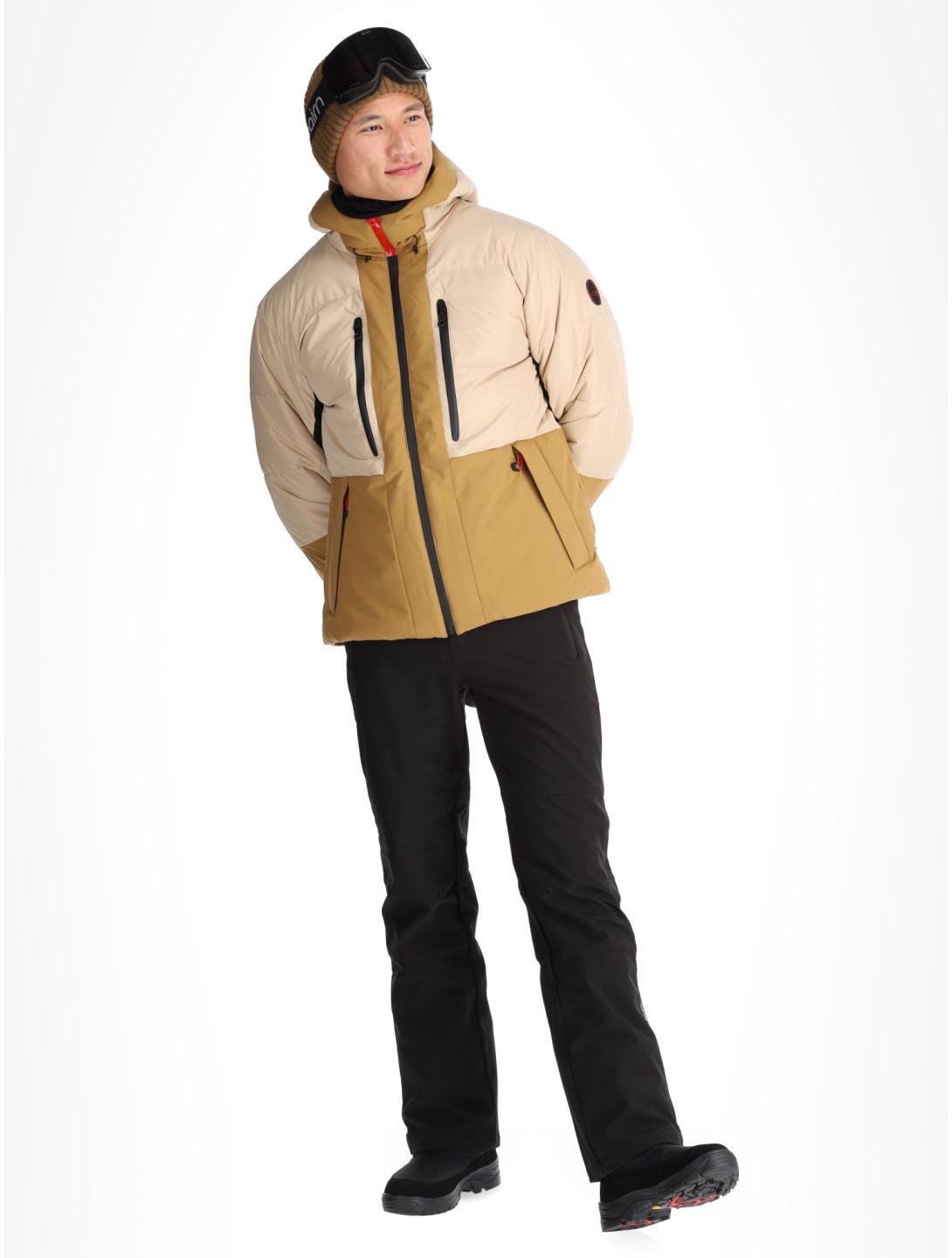 Icepeak, Edgerton veste de ski hommes Beige beige 