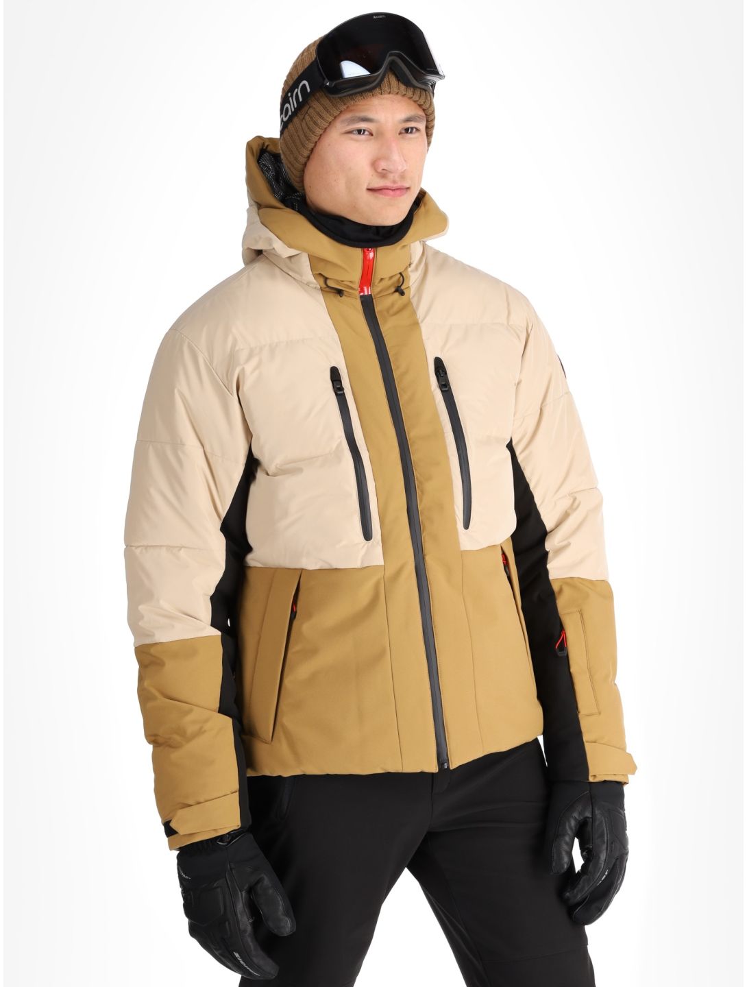 Icepeak, Edgerton veste de ski hommes Beige beige 