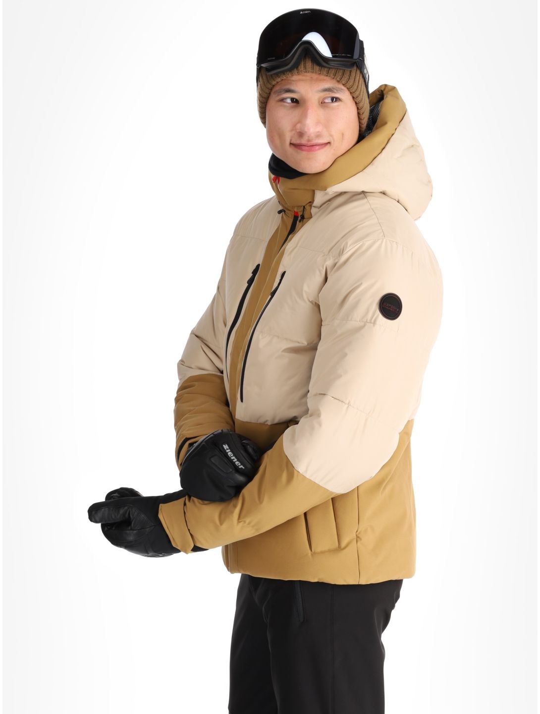 Icepeak, Edgerton veste de ski hommes Beige beige 