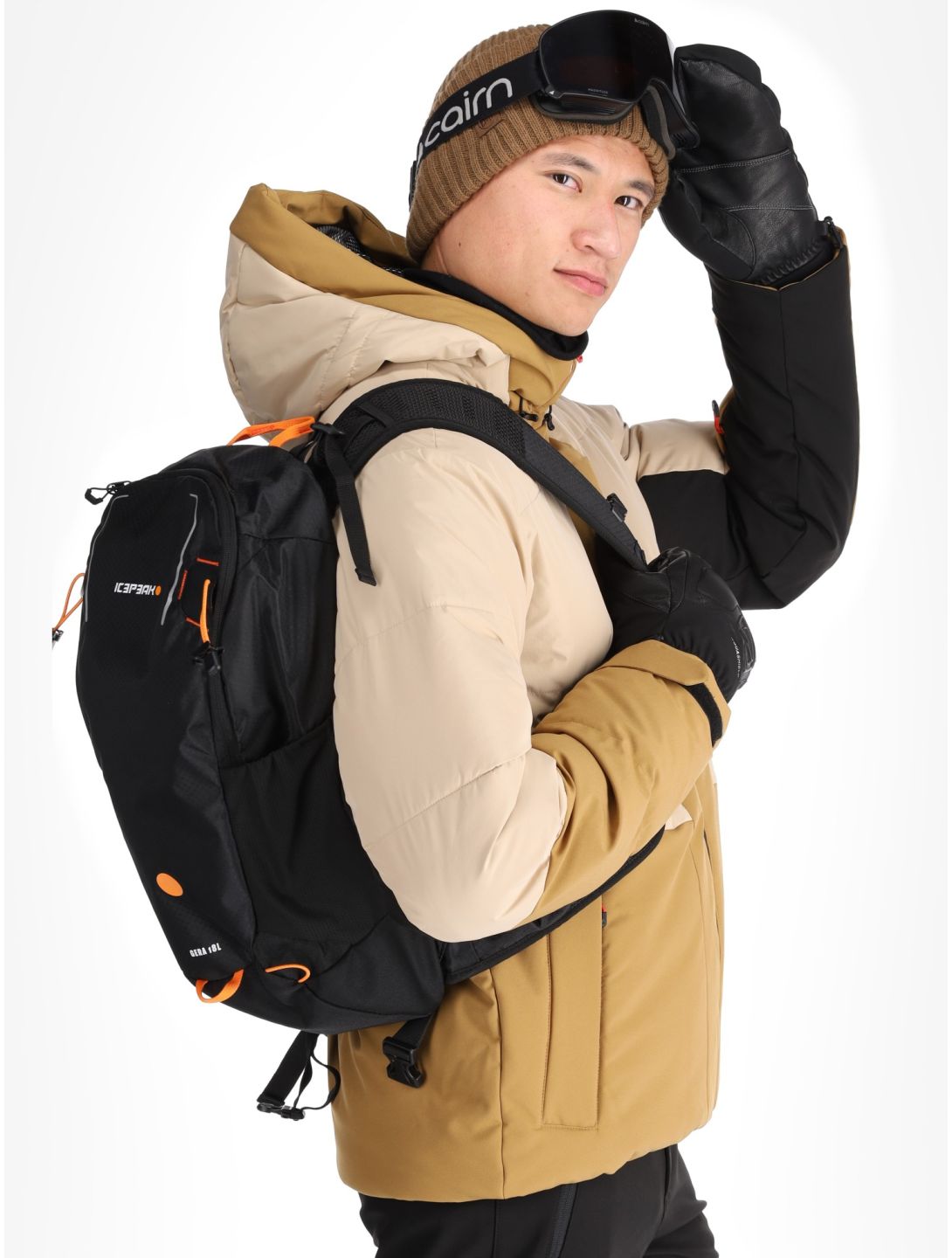 Icepeak, Edgerton veste de ski hommes Beige beige 