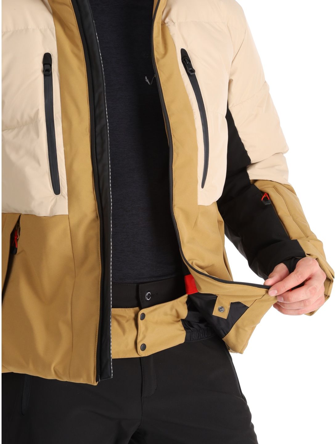 Icepeak, Edgerton veste de ski hommes Beige beige 