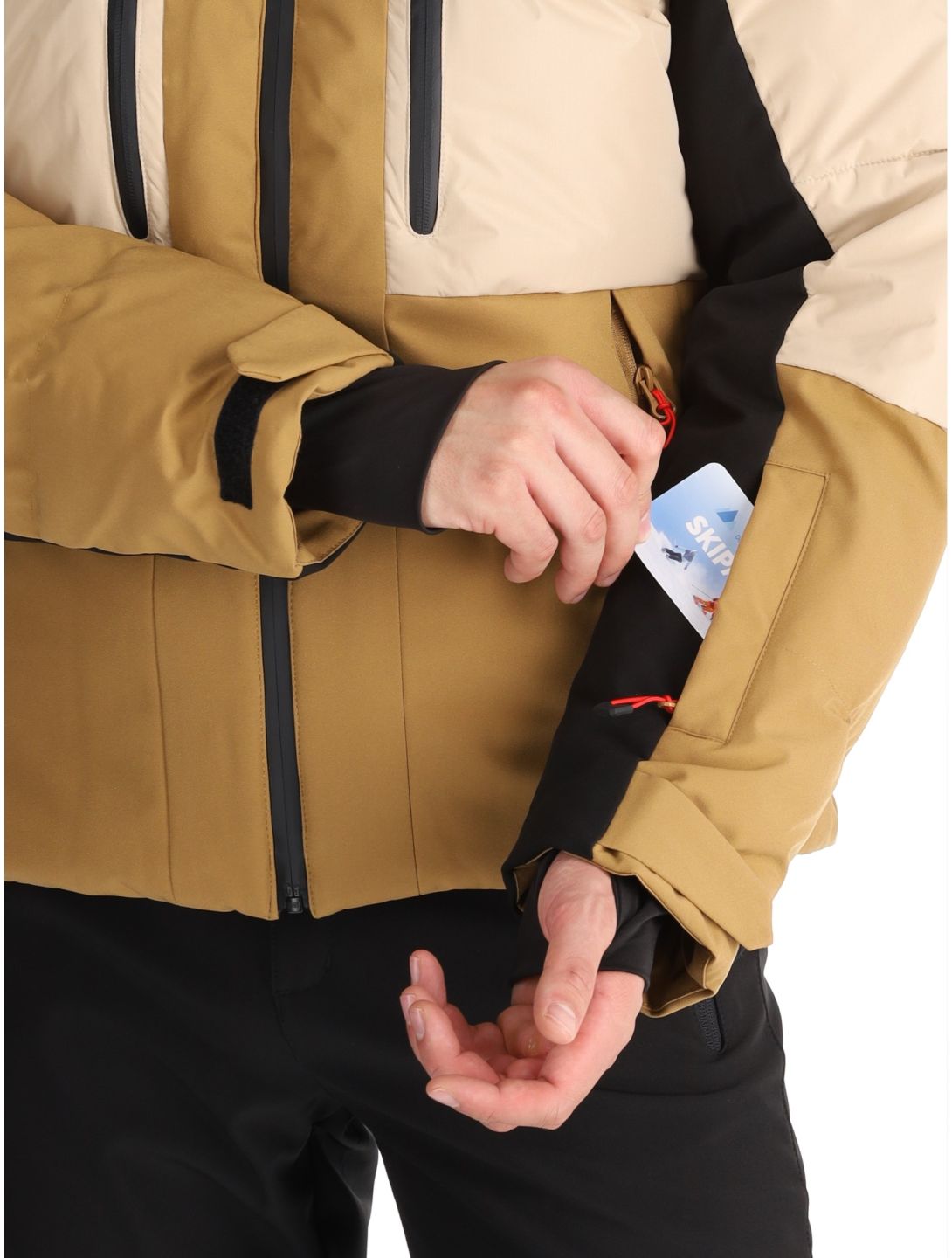 Icepeak, Edgerton veste de ski hommes Beige beige 