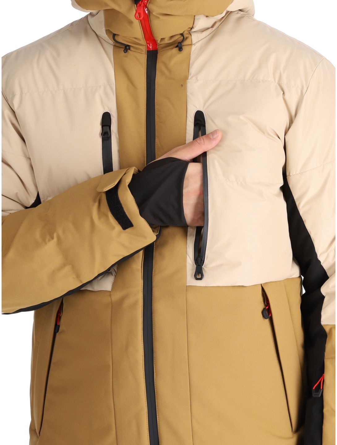 Icepeak, Edgerton veste de ski hommes Beige beige 