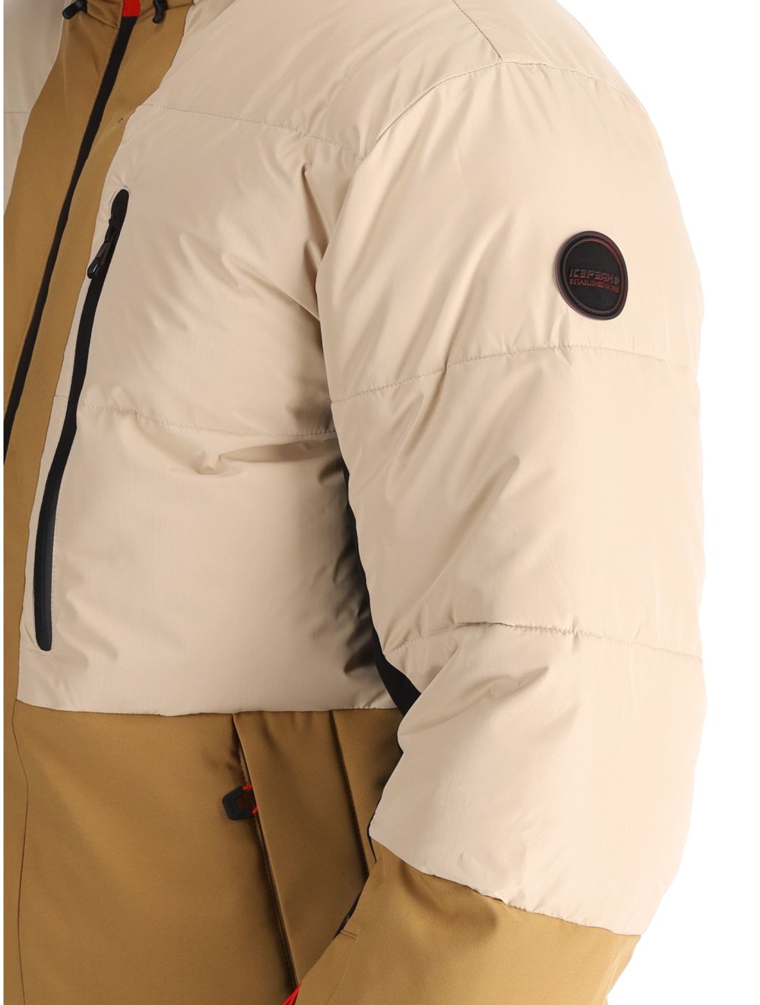 Icepeak, Edgerton veste de ski hommes Beige beige 