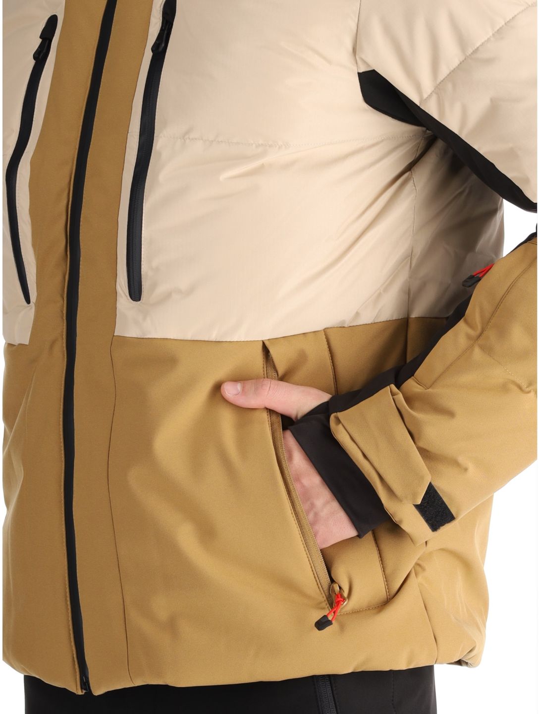 Icepeak, Edgerton veste de ski hommes Beige beige 