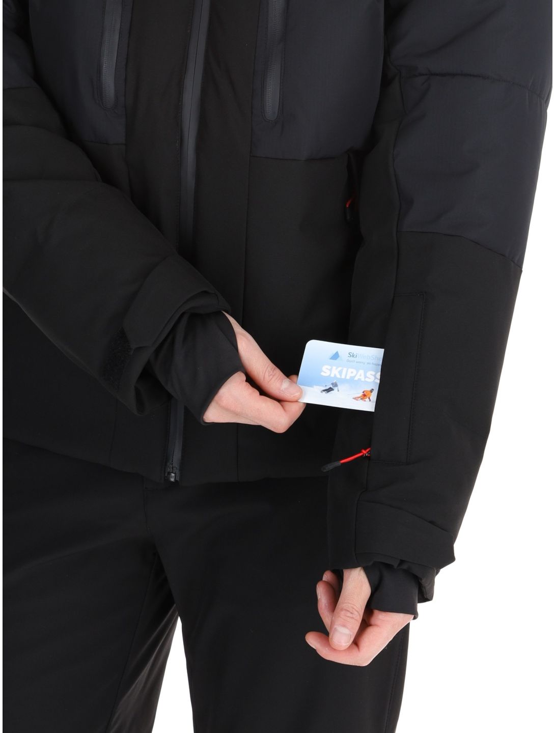 Icepeak, Edgerton veste de ski hommes Black noir 