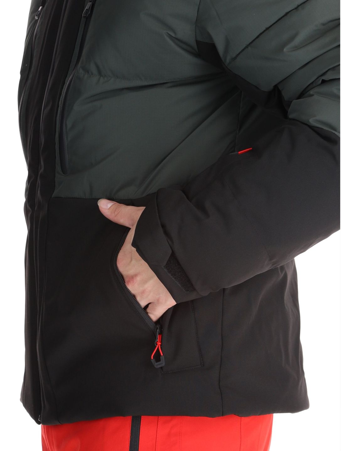 Icepeak, Edgerton veste de ski hommes Dark Olive vert 