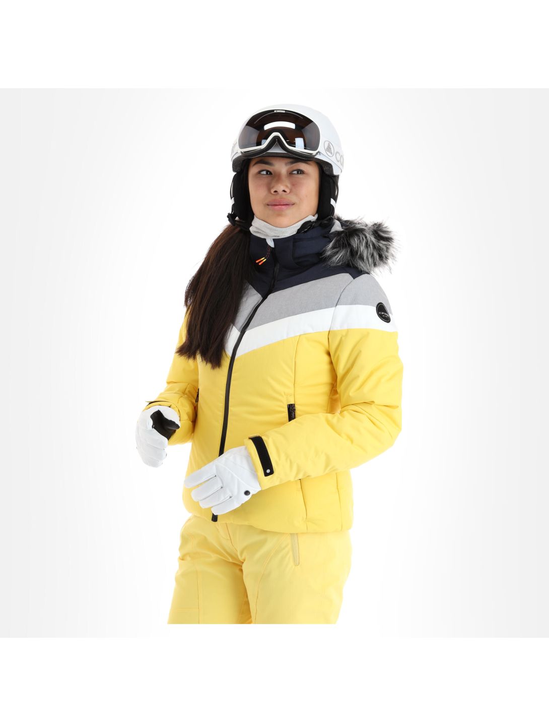 Icepeak, Electra veste de ski femmes light jaune 