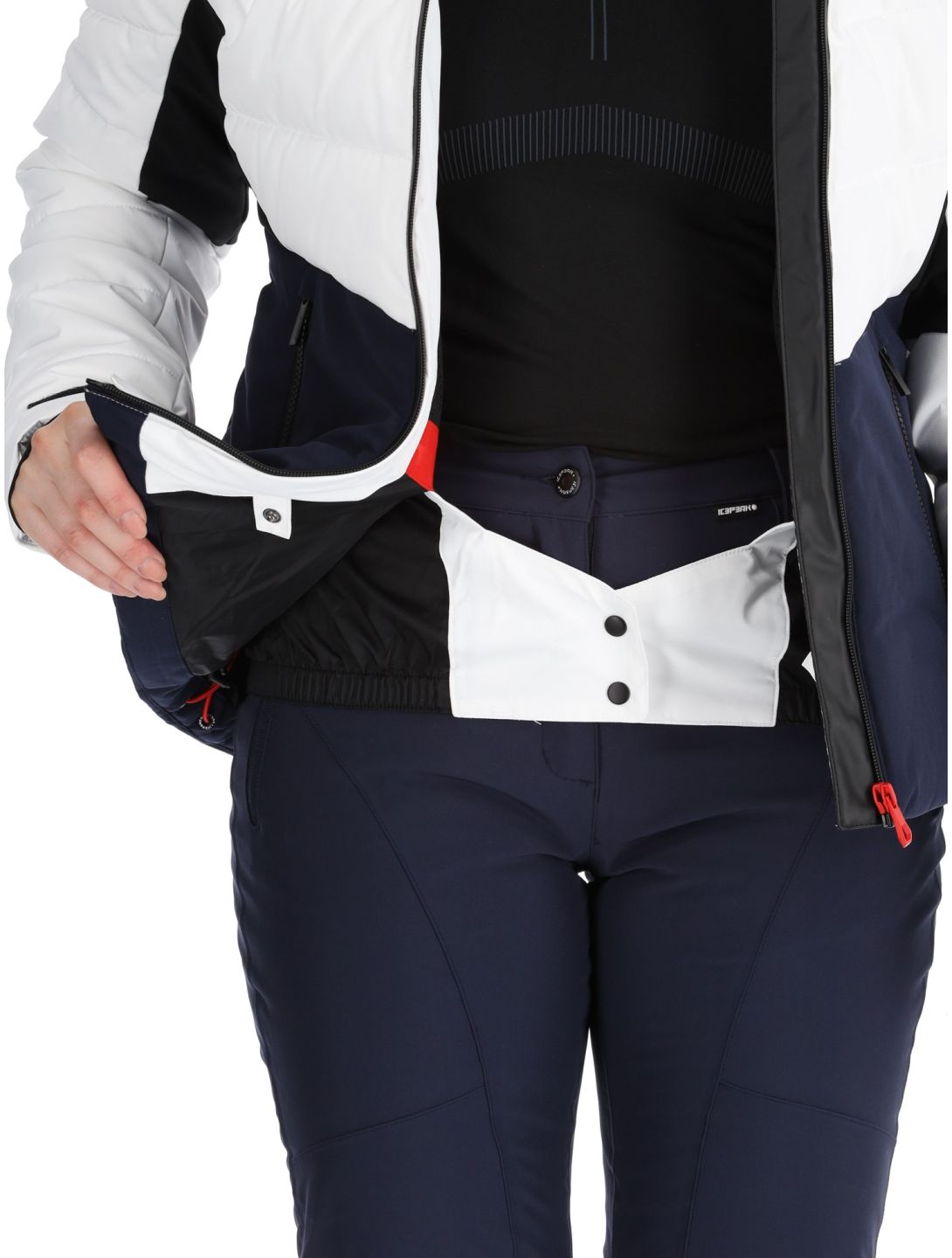 Icepeak, Electra veste de ski femmes Optic White blanc 