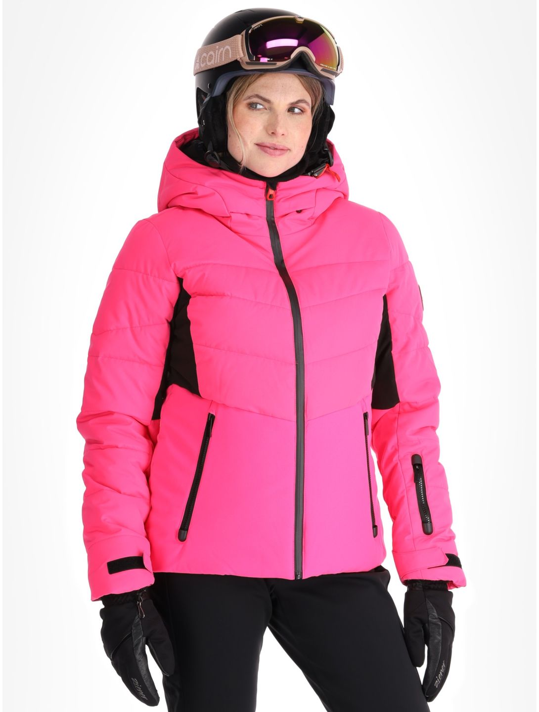 Icepeak, Electra veste de ski femmes Raspberry rouge 