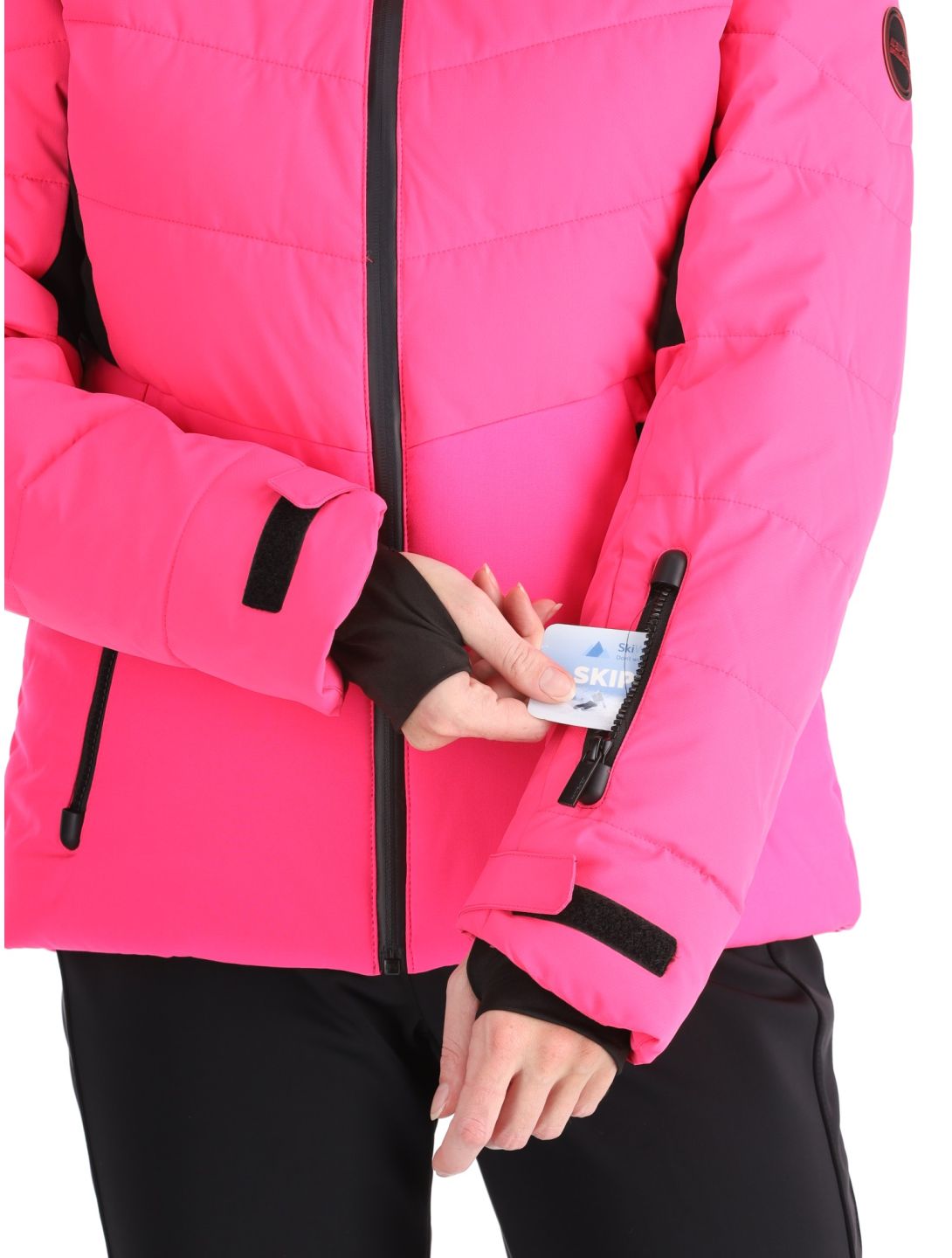 Icepeak, Electra veste de ski femmes Raspberry rouge 