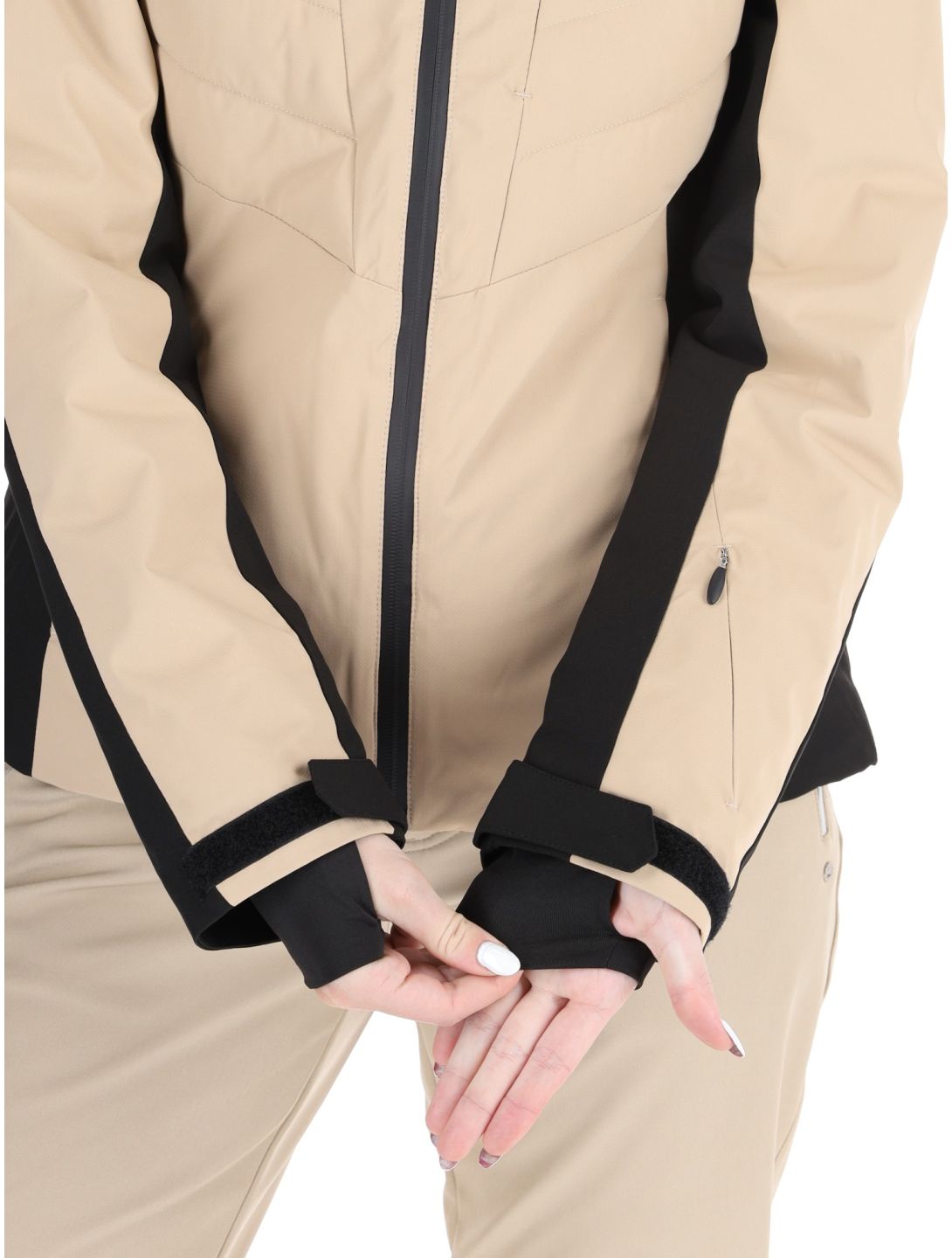 Icepeak, Eleele veste de ski femmes Beige beige 