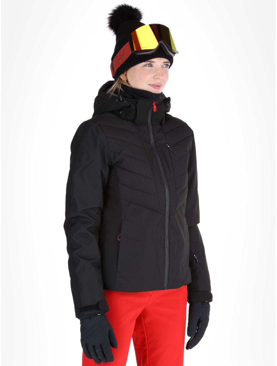 Icepeak, Eleele veste de ski femmes Black noir 