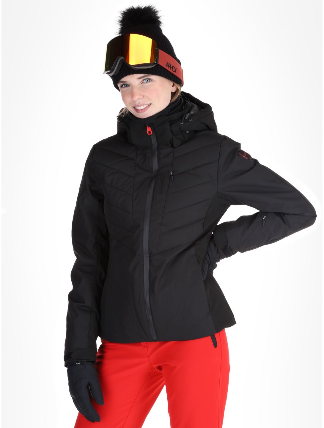 Icepeak, Eleele veste de ski femmes Black noir 