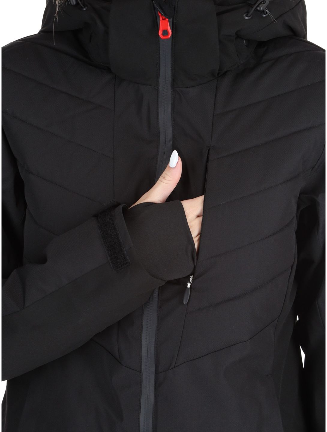 Icepeak, Eleele veste de ski femmes Black noir 