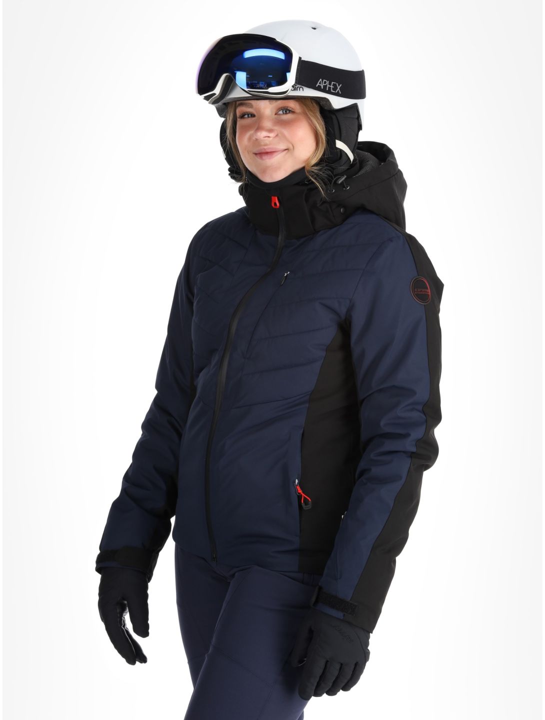 Icepeak, Eleele veste de ski femmes Dark Blue bleu 