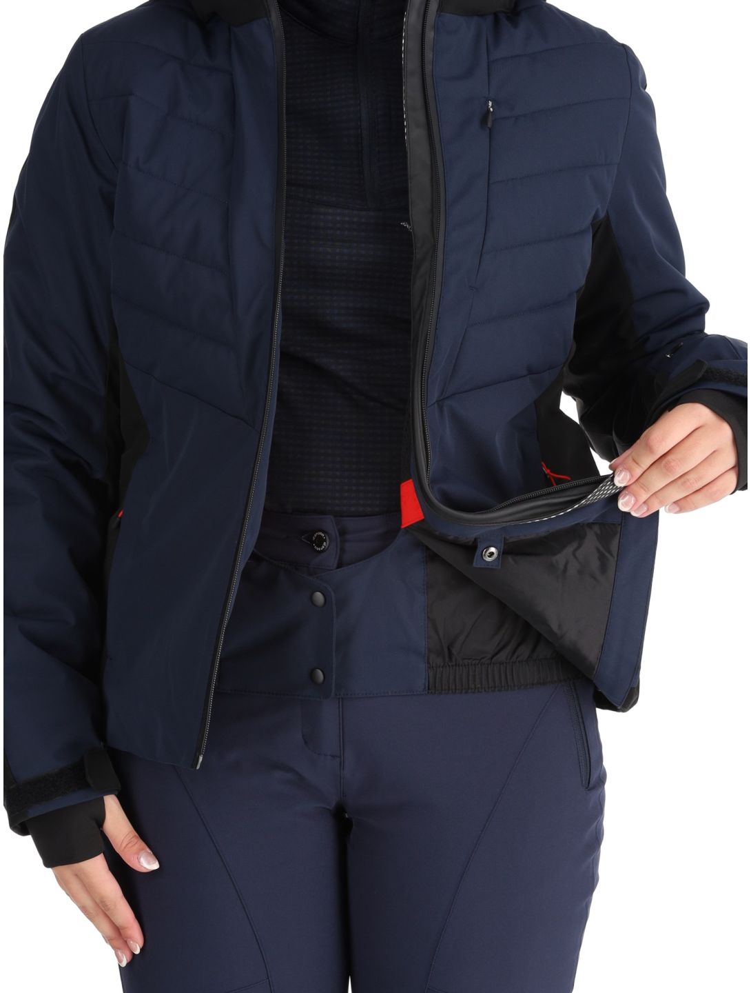 Icepeak, Eleele veste de ski femmes Dark Blue bleu 