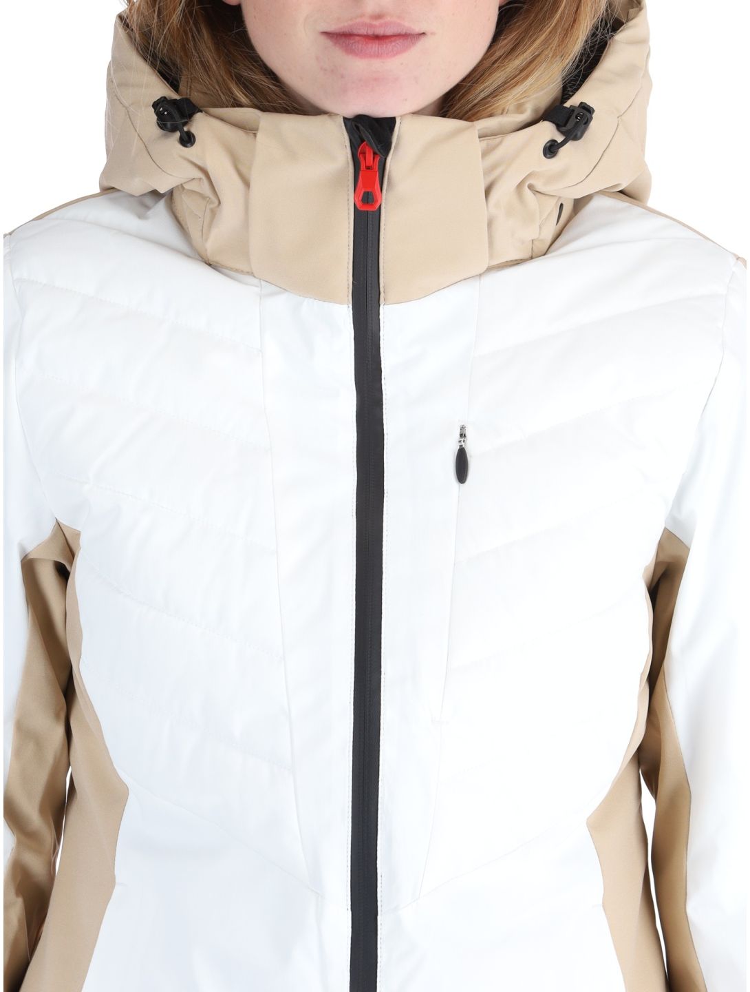 Icepeak, Eleele veste de ski femmes Optic White blanc 