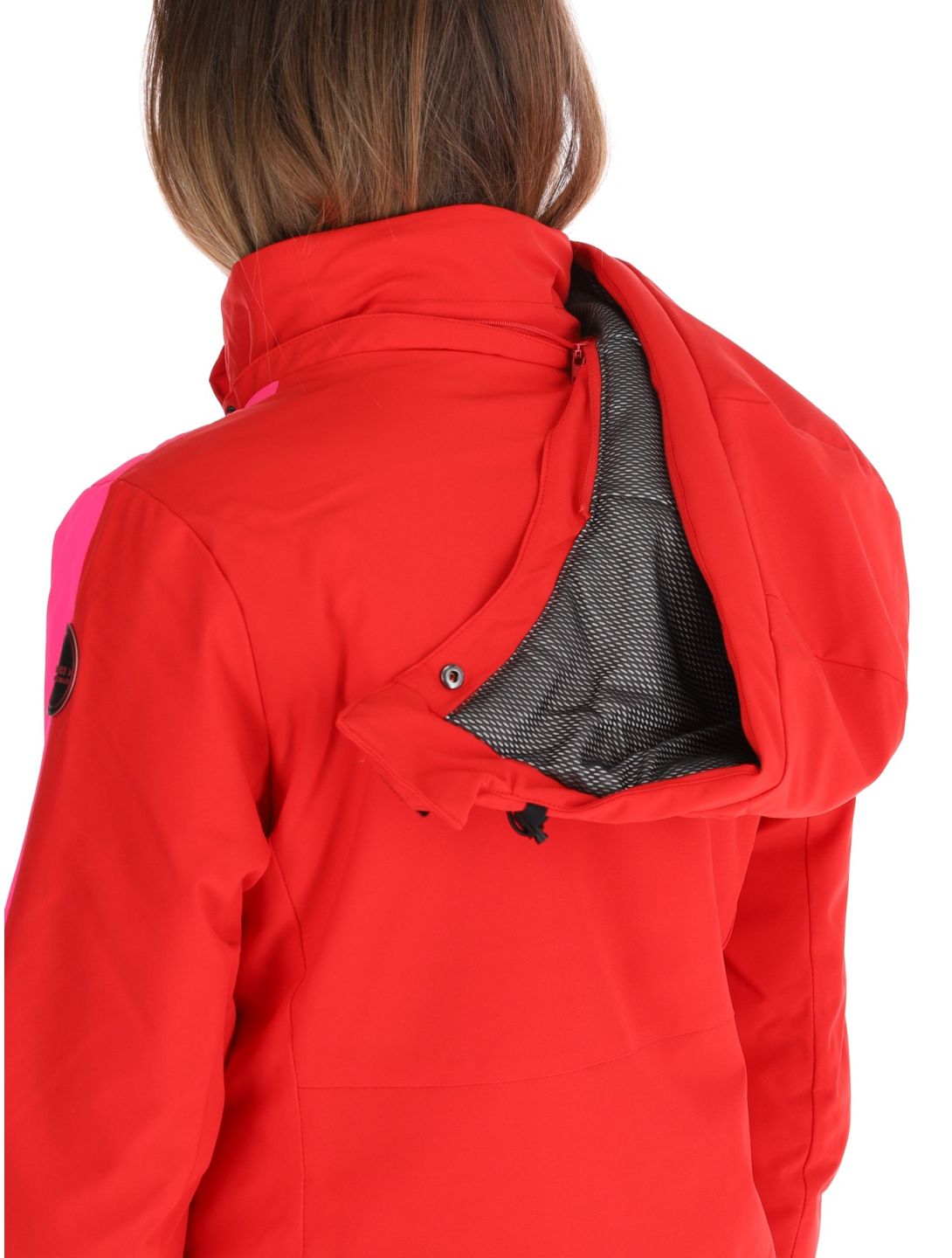 Icepeak, Eleele veste de ski femmes Raspberry rouge 