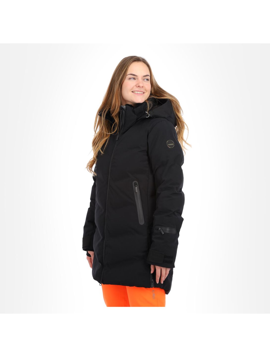 Icepeak, Elgin manteau d'hiver femmes noir 