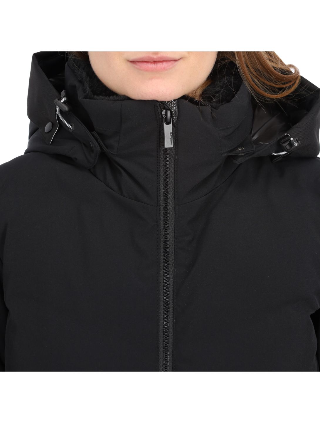 Icepeak, Elgin manteau d'hiver femmes noir 