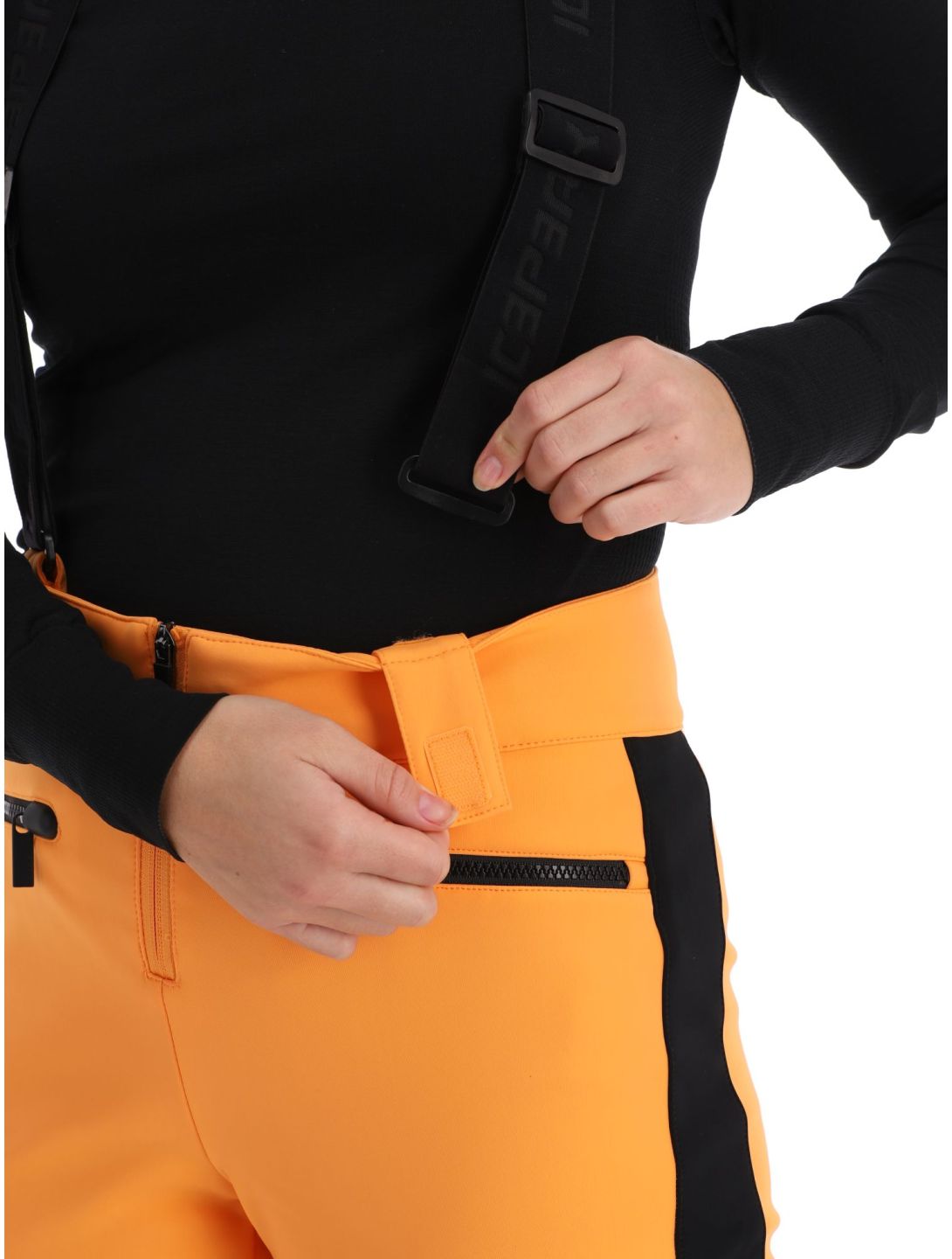 Icepeak, Ellsworth pantalon de ski en softshell femmes Abricot orange 