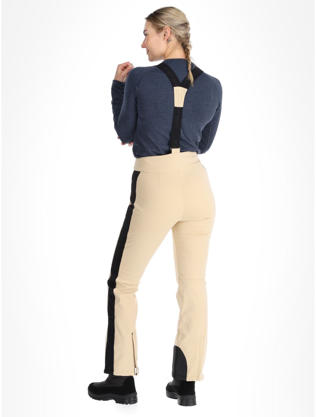 Icepeak, Ellsworth pantalon de ski en softshell femmes Beige beige 