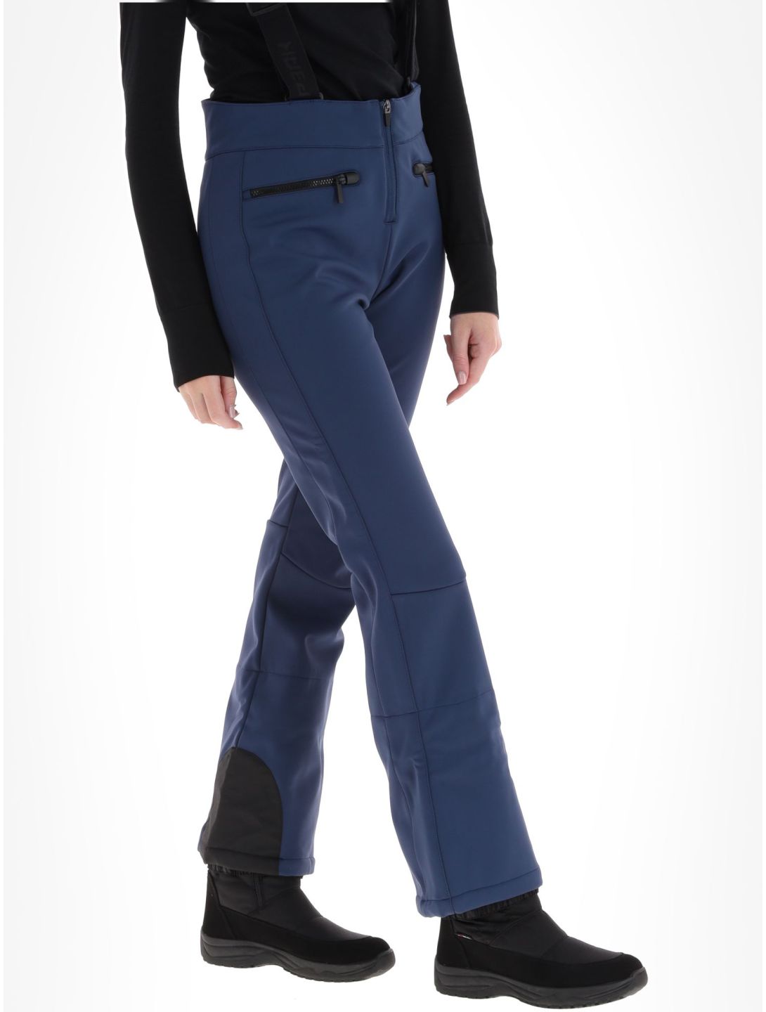 Icepeak, Ellsworth pantalon de ski en softshell femmes Dark Blue bleu 