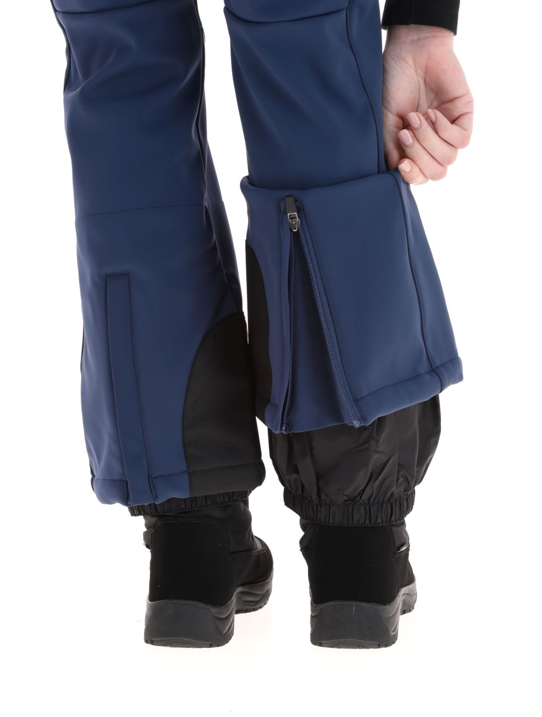 Icepeak, Ellsworth pantalon de ski en softshell femmes Dark Blue bleu 