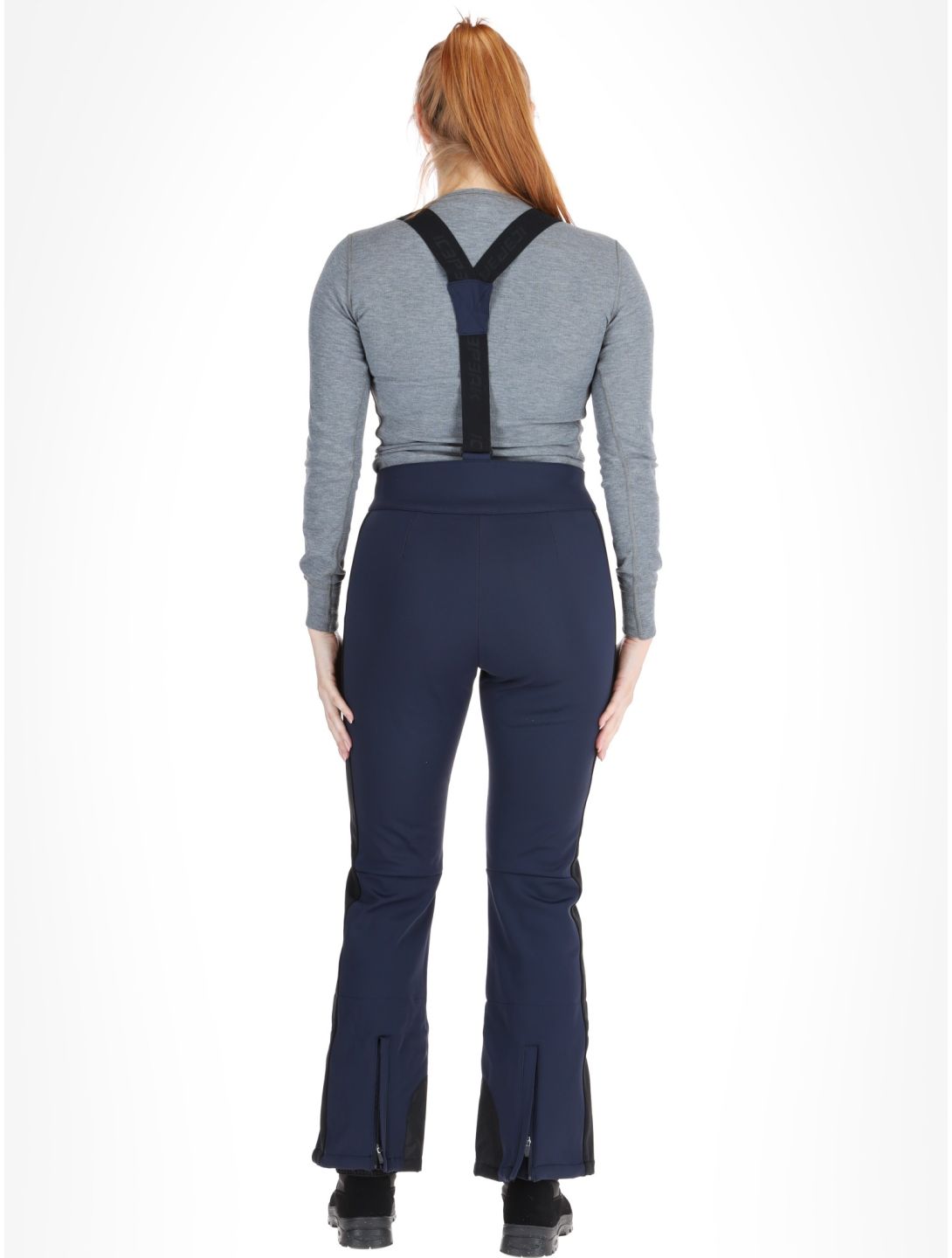 Icepeak, Ellsworth pantalon de ski en softshell femmes Dark Blue bleu 