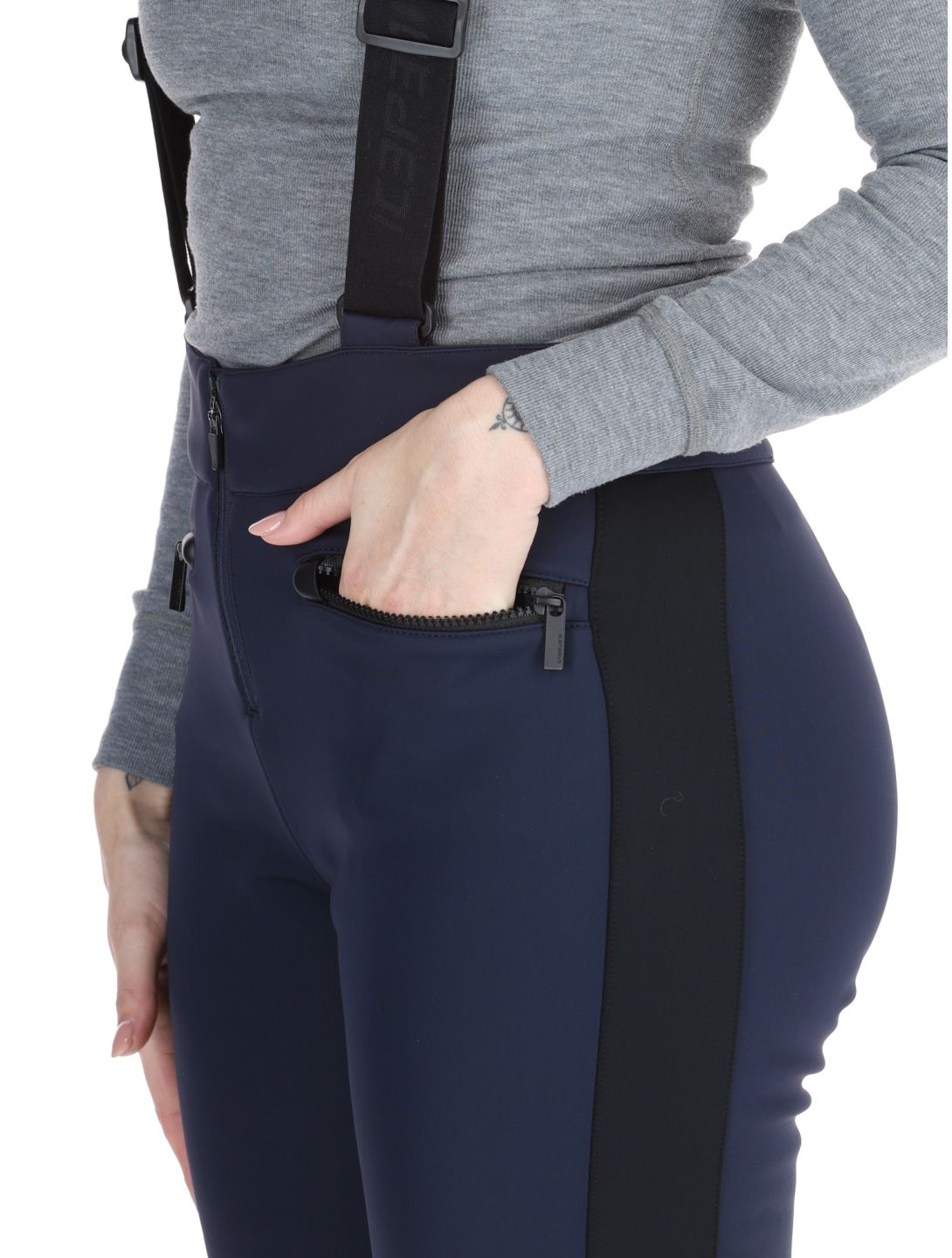 Icepeak, Ellsworth pantalon de ski en softshell femmes Dark Blue bleu 