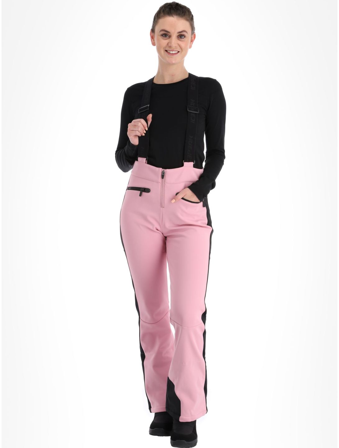 Icepeak, Ellsworth pantalon de ski en softshell femmes Lavender rose 