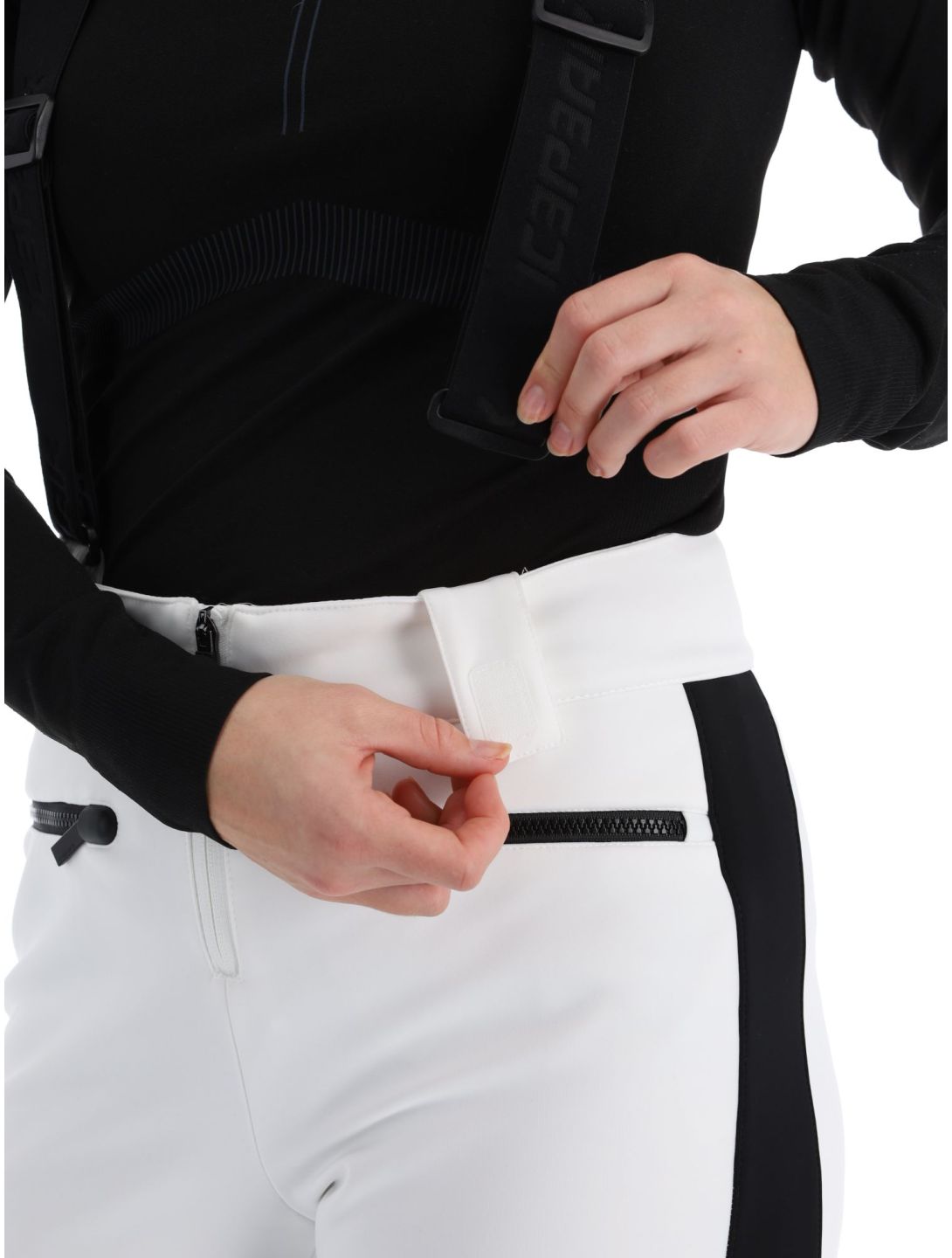 Icepeak, Ellsworth pantalon de ski en softshell femmes Optic White blanc 