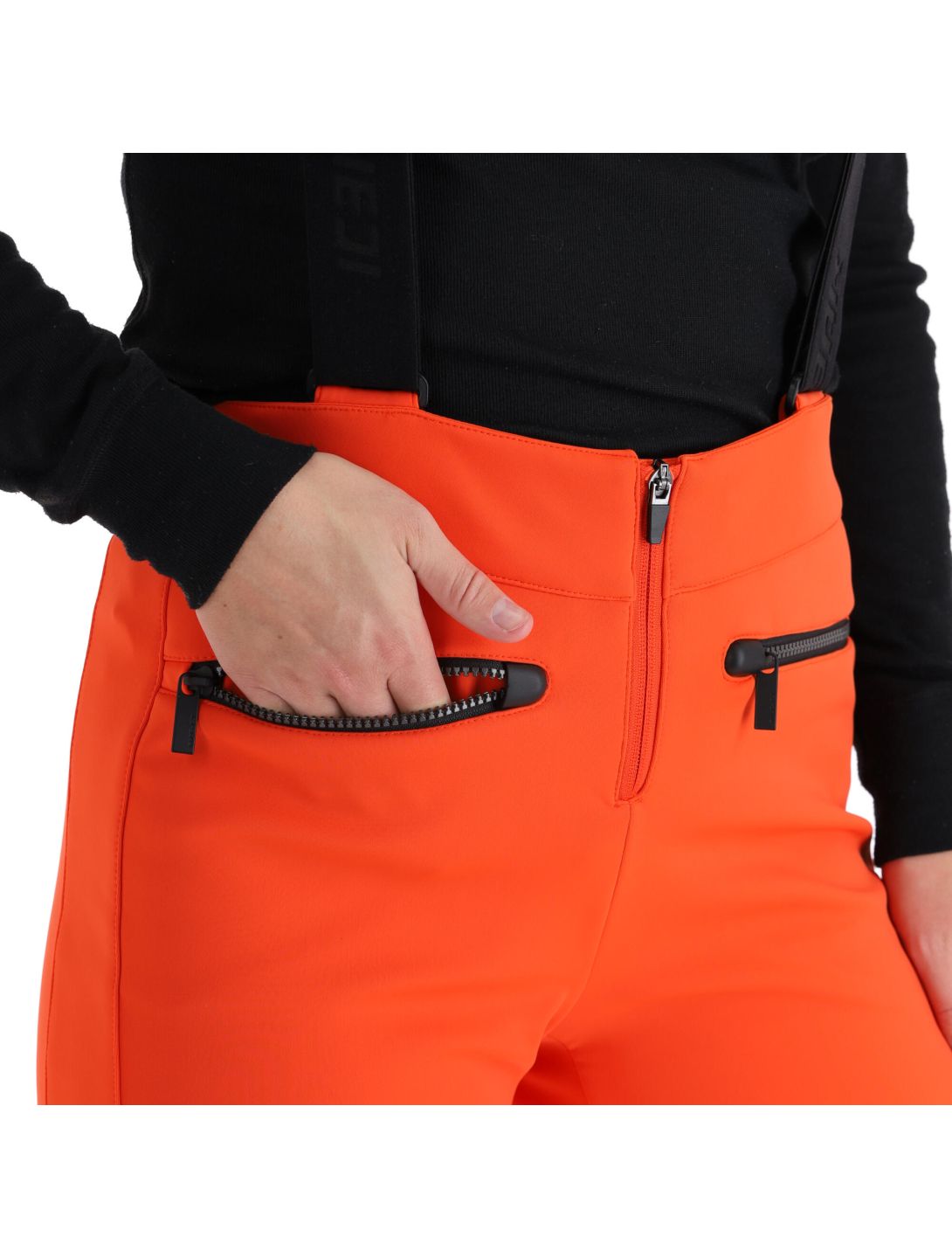 Icepeak, Ellsworth pantalon de ski en softshell femmes orange 